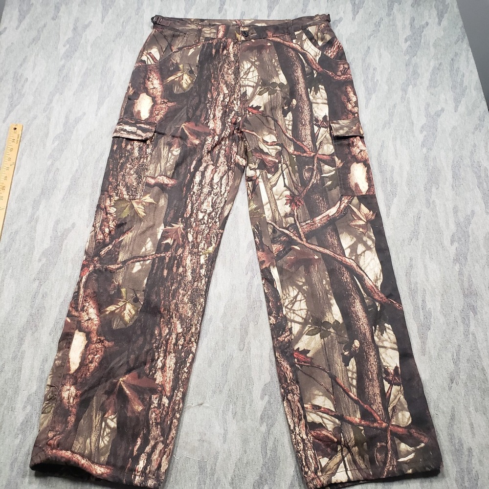 Master Sportsman Cargo Pants Men's Large Multicolor Straight Leg Hunting Outdoor